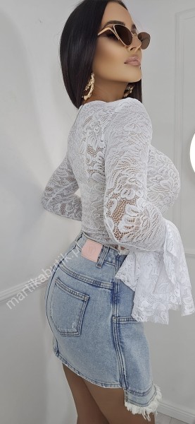 Jeansowa spódniczka blue M.TISSU