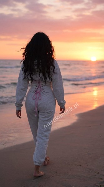 Dres Corset szary melanż