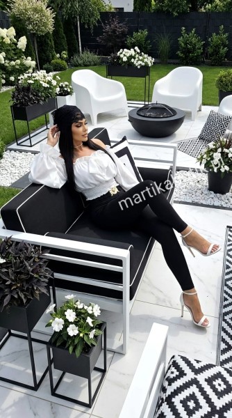 Hiszpanka kokarda ecru LA DIVA 