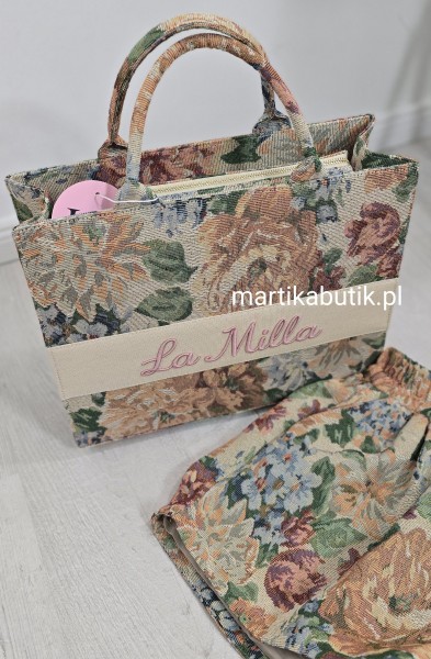 Shopperka Rosalia różowa LA milla