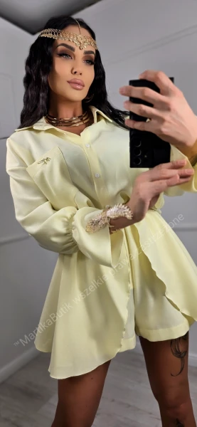 Komplet Summer cytryna M.TISSU  