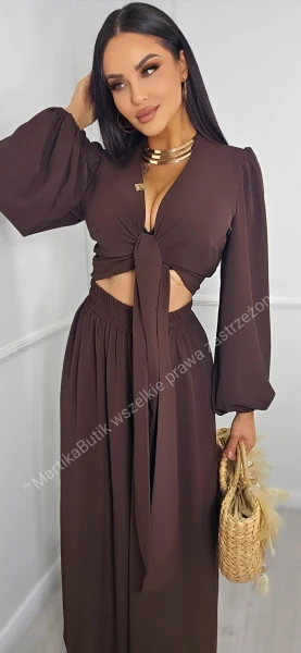Komplet Boho Chic czekolada LA DIVA