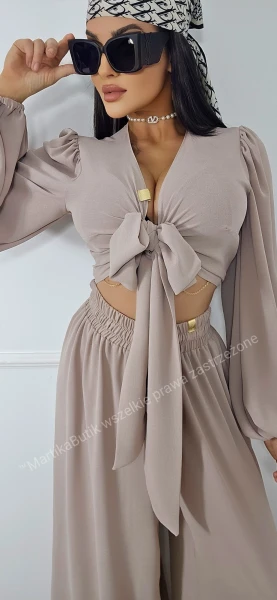 Komplet Boho Chic beż LA DIVA