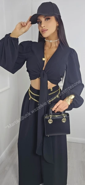 Komplet Boho Chic czarny LA DIVA 