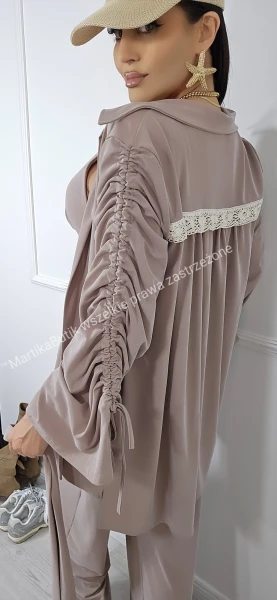 Koszula Luxury Summer beżowa