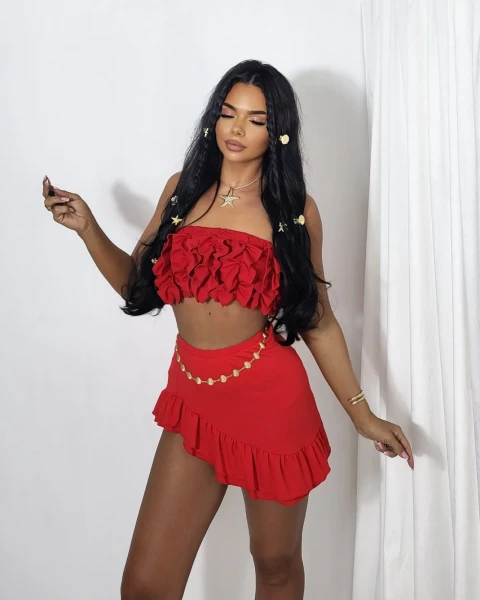 Set MEXico czerwień KS Velvet Sin 