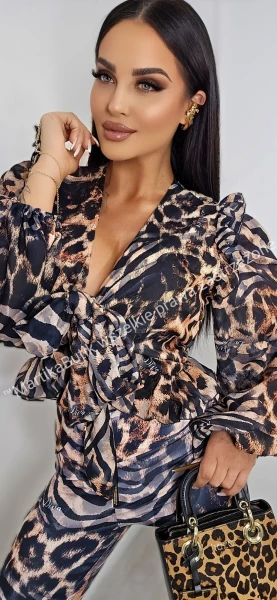 Komplet Miami animal print LA DIVA