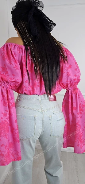 Jeansy mom fit jasne lato LA MILLA