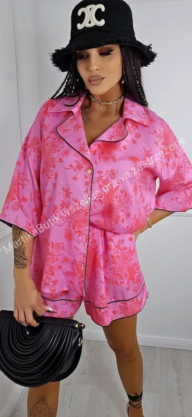Komplet Pyjama trend LA MILLA róż