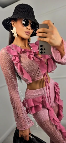 Komplet CANDY boho very berry