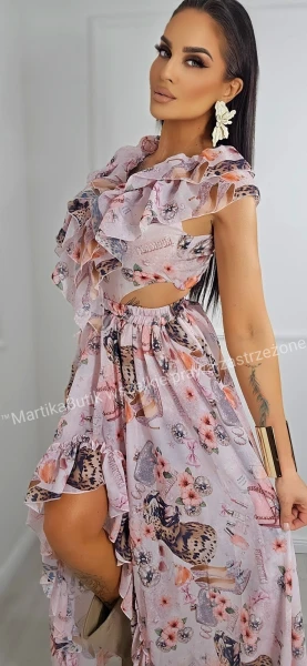 Sukienka Afrodyta maxi tiger