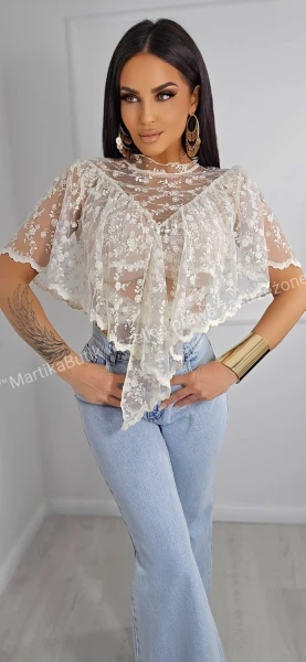 Bluzka SOFIA gipiura vanilla