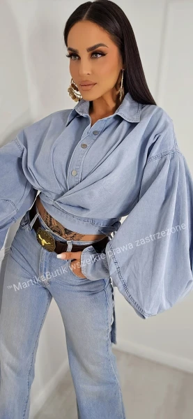Koszula Zimma jeans blue