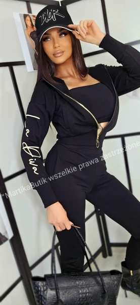 Dres BRAND czarny LA DIVA