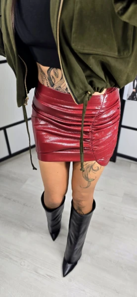 Spódniczka mini VERA wino LA MILLA 