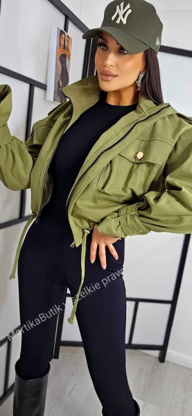 Kurtka Military denim olivka