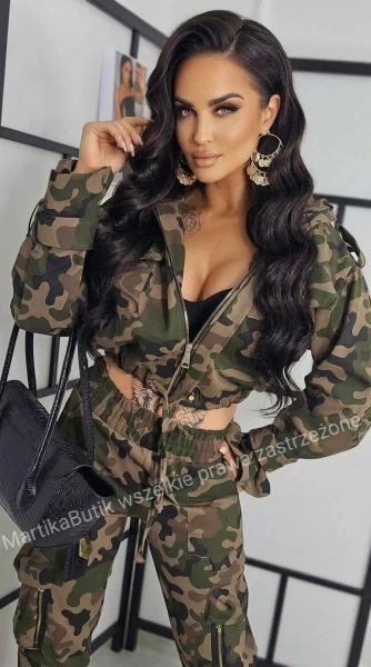 Kurtka Military denim moro LAVESTINO